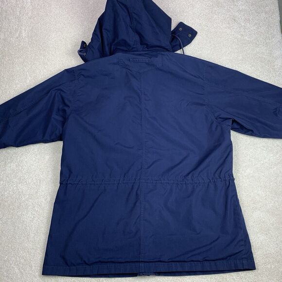 Eddie Bauer Flannel Wool Lined Mountain Parka Field Jacket Men's Sz Large - Picture 7 of 16